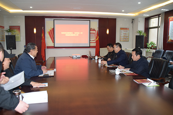 臨汾市委常委、統(tǒng)戰(zhàn)部長郝忠祥等領(lǐng)導(dǎo)蒞臨科海集團(tuán)視察調(diào)研、檢查指導(dǎo)工作